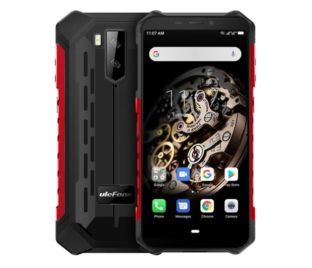 ULEFONE Armor X5 3/32GB Czerwony - 528292 - zdjęcie